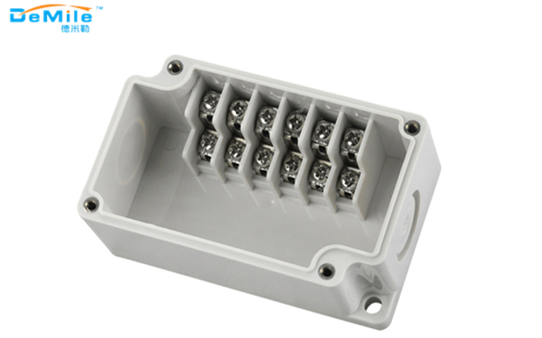 塑料防水接线盒_TJ-6P接线端子盒