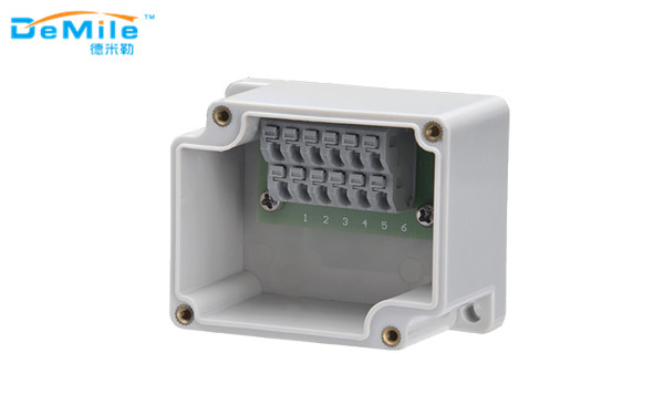 塑料防水接线盒_TJ-6P接线端子盒
